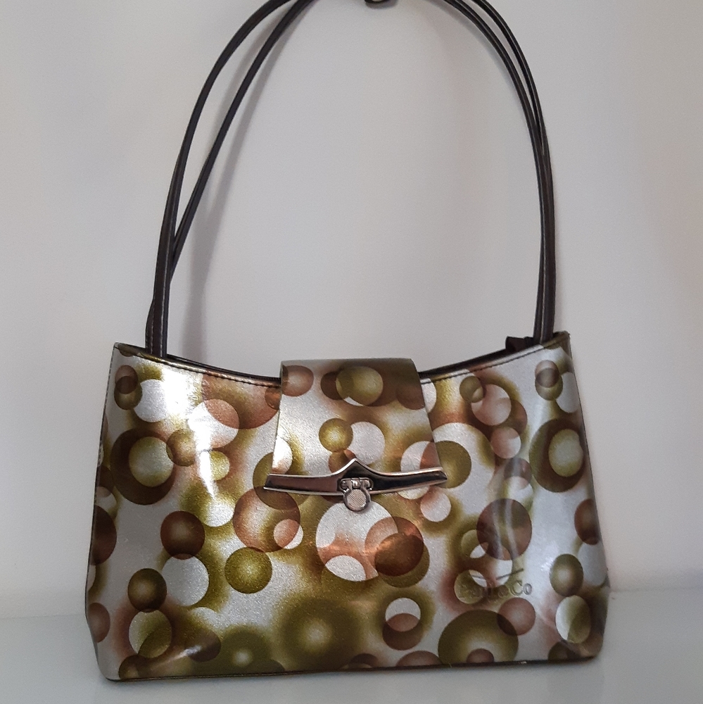 Paul & Co. Shimmering Art Deco Shoulder Bag